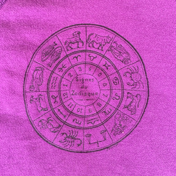 Vintage 1970’s Zodiac Signs Raglan Sweatshirt - Picture 3 of 4